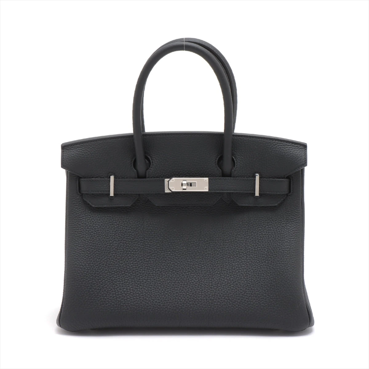 エルメス バーキン30 トゴ ブラック シルバー金具 B:2023年