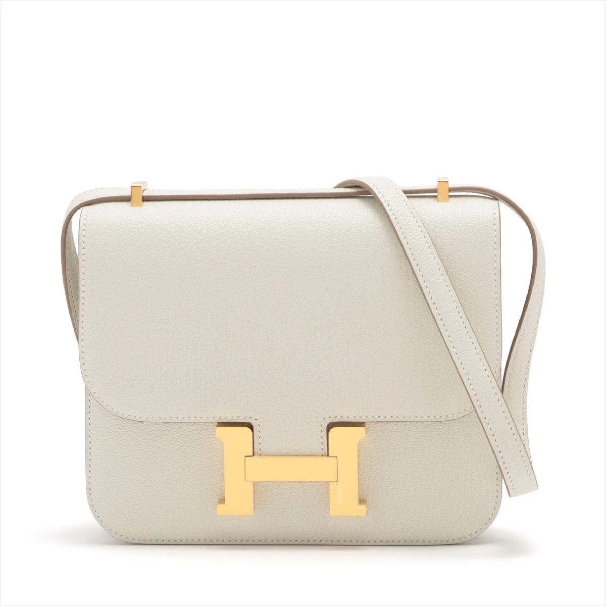 エルメス コンスタンス3 ミニ18 シェーブル マッシュルーム ゴールド