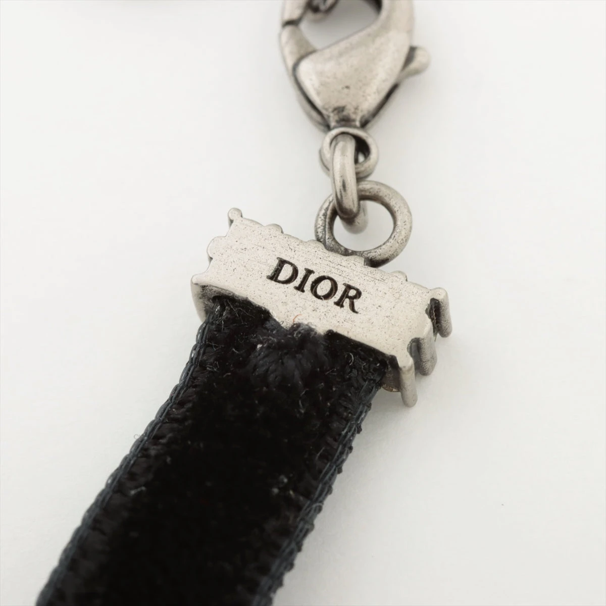 ［正規品］美品　Dior ディオール　ブラック チョーカー ネックレス ディオール ネックレス DIOR D-RENAISSANCE CHOKER メタル
