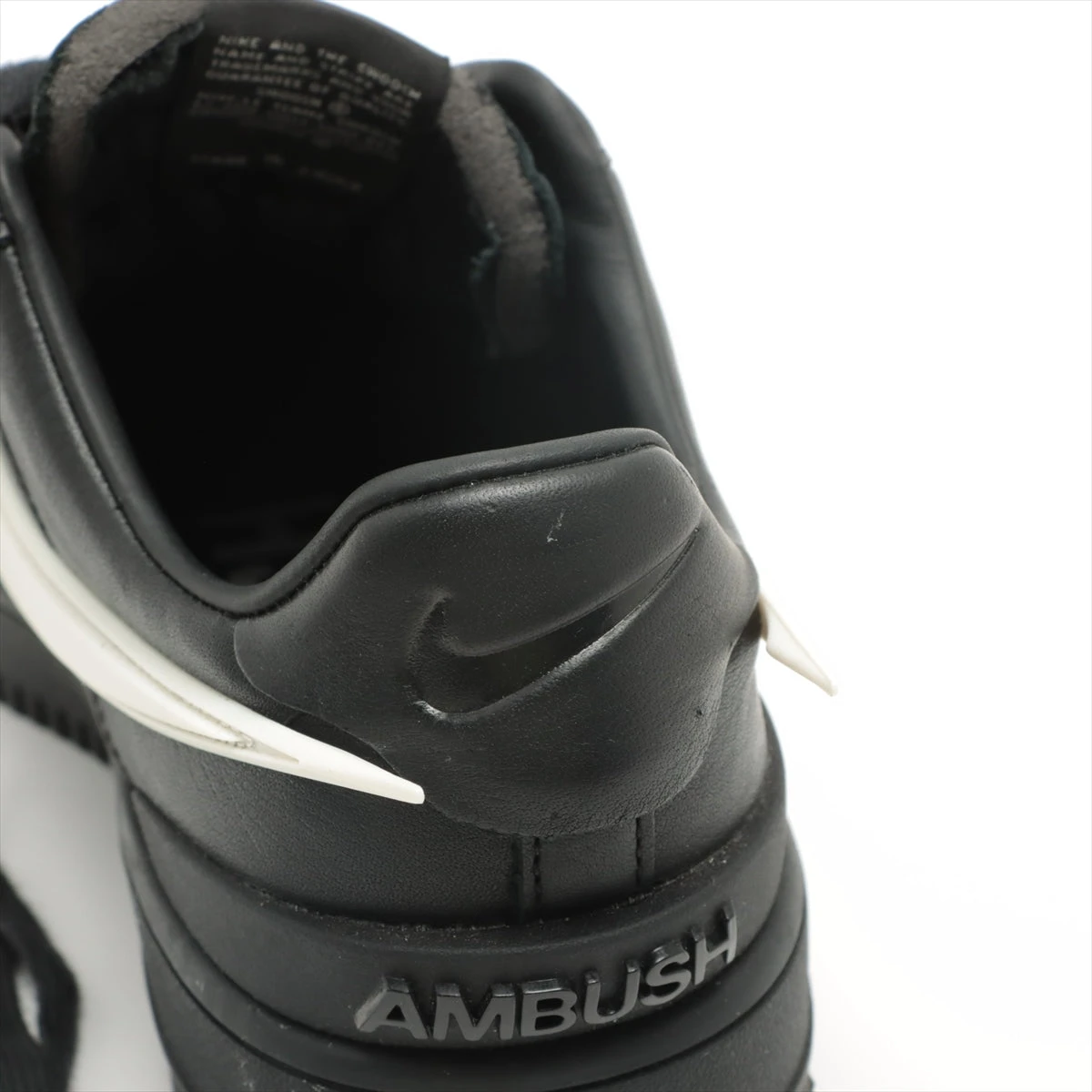ナイキ×アンブッシュ AIR FORCE 1 レザー スニーカー 28.5