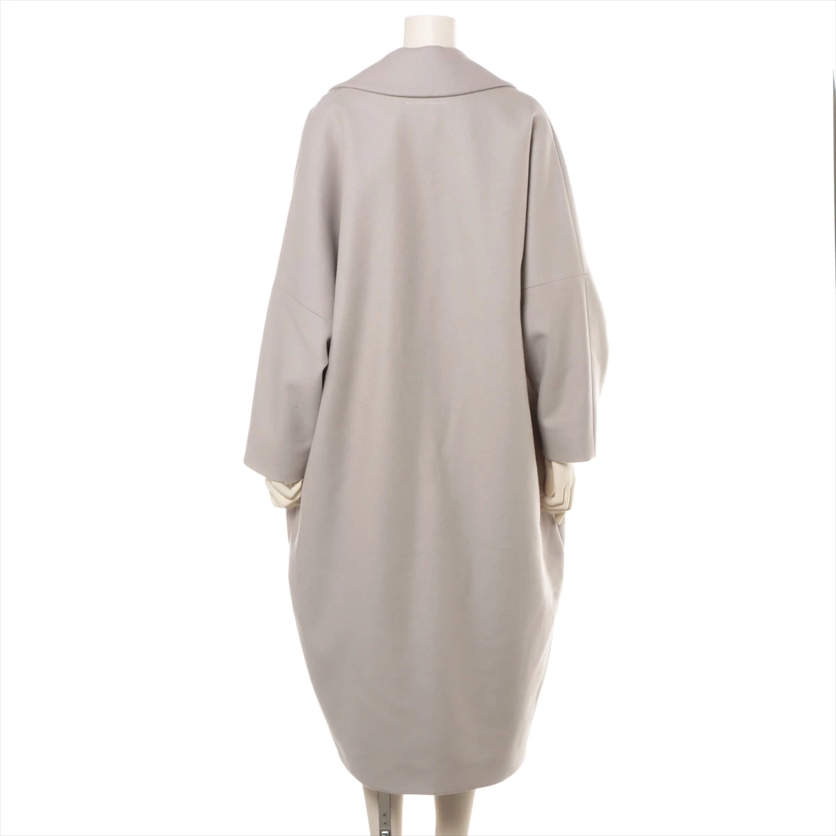 MM6 22AW ウール×ナイロン コート 36 レディース グレー S52AA0118