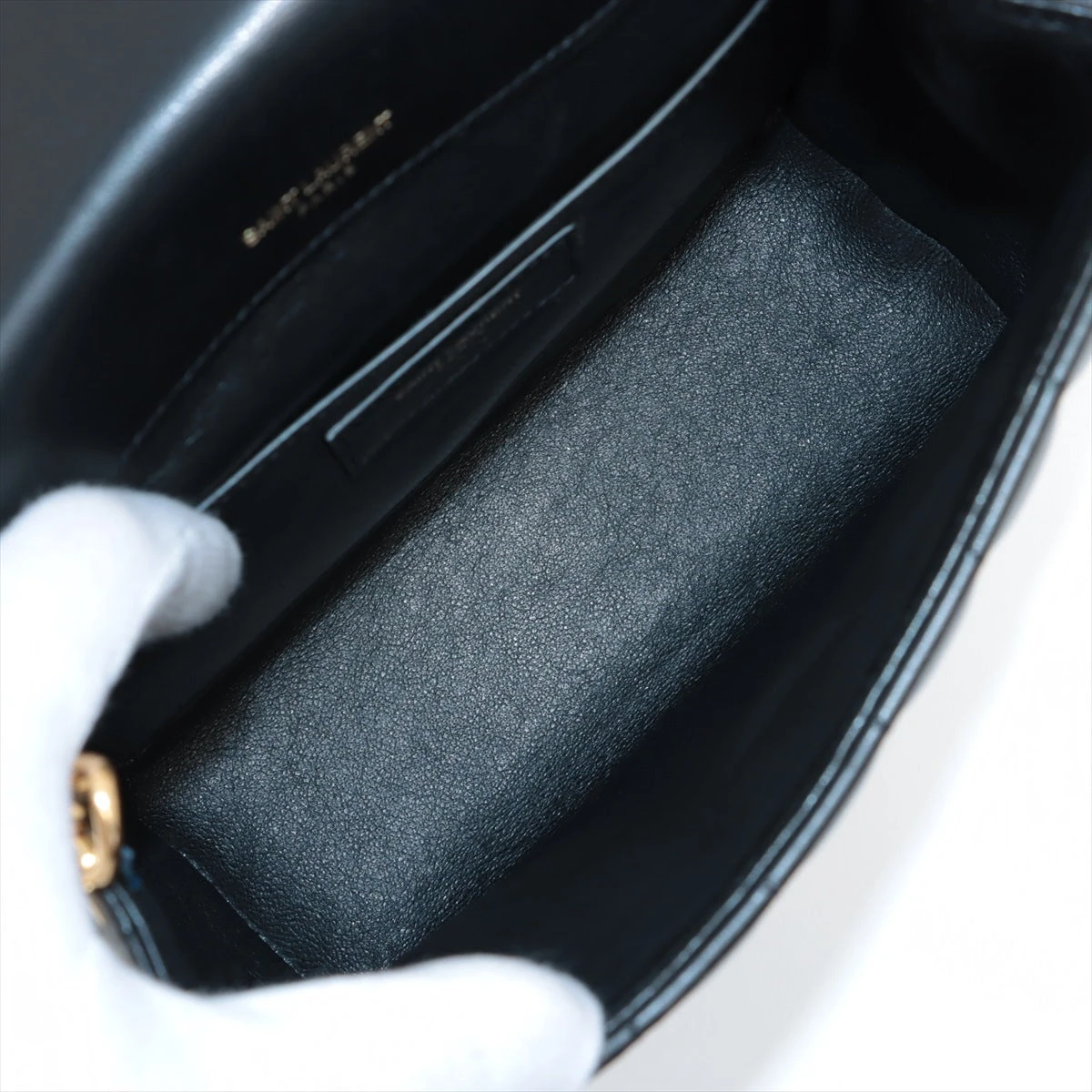 サンローラン ブラック ショルダーバッグ SAINT LAURENT PARIS｜CROSSBAGS (620280 BOW92 1000) (Saint