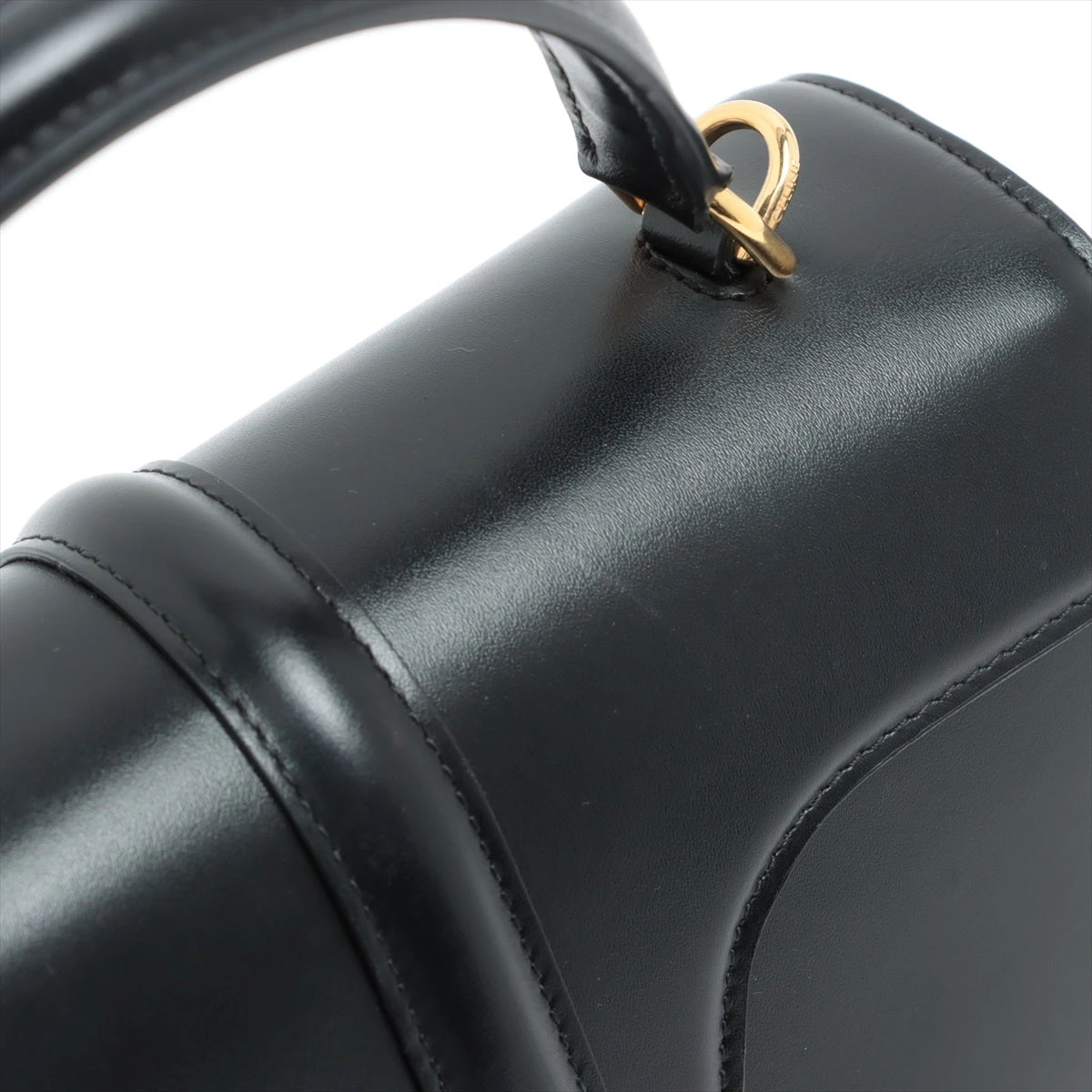 送料関税込★CELINE★16 セーズ 2way レザーバッグ★ブラック セリーヌ 16セーズ スモール レザー 2WAYハンドバッグ ブラック