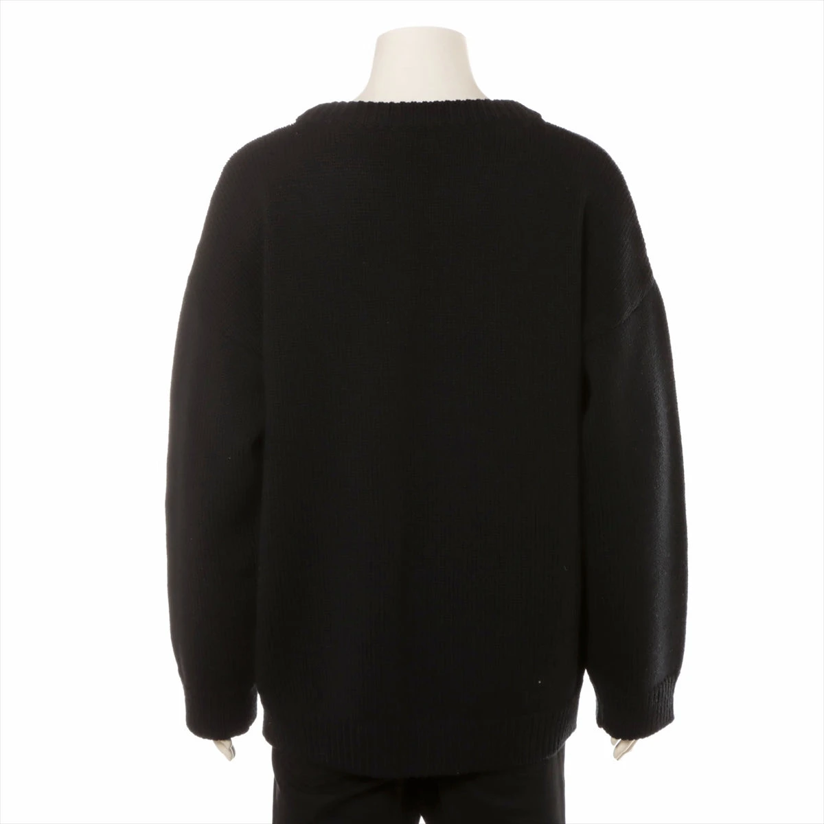 セリーヌ ウール ニット L メンズ ブラック 2A43L717M ピエロ A2229548  