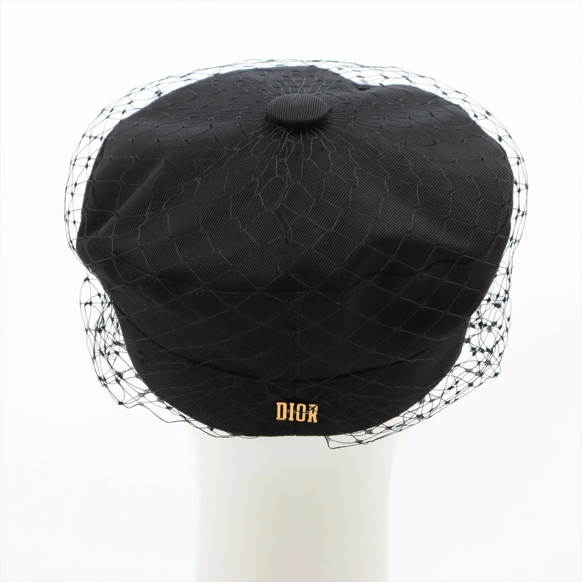 ディオール 86ATY920G130 キャスケット 58 コットン ブラック A2231205