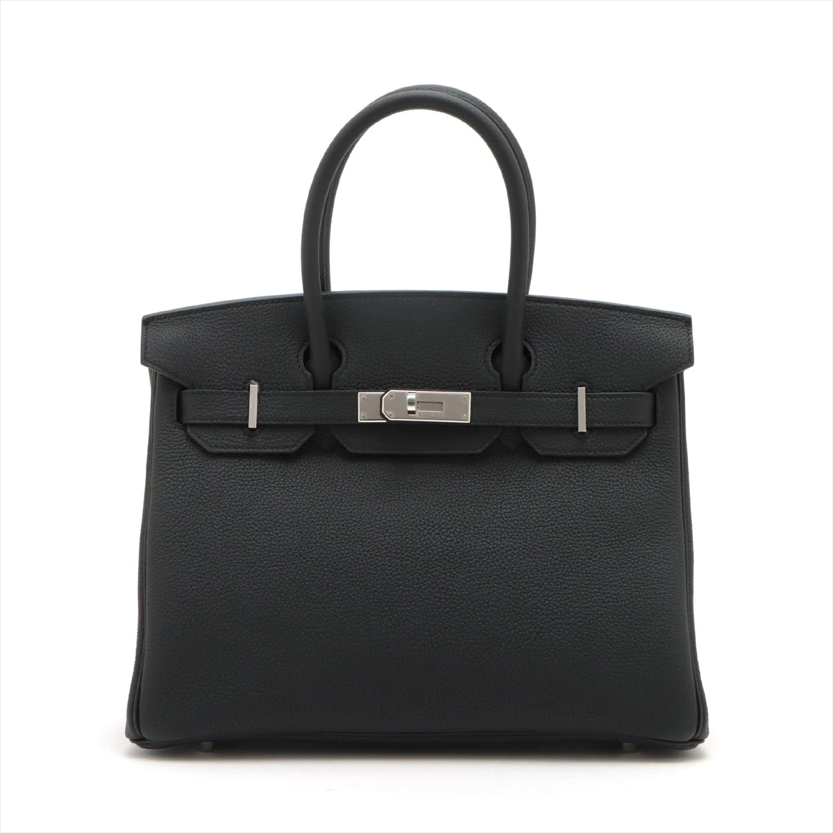 【個包装】エルメス バーキン30 トゴ ブラック シルバー金具 B:2023年