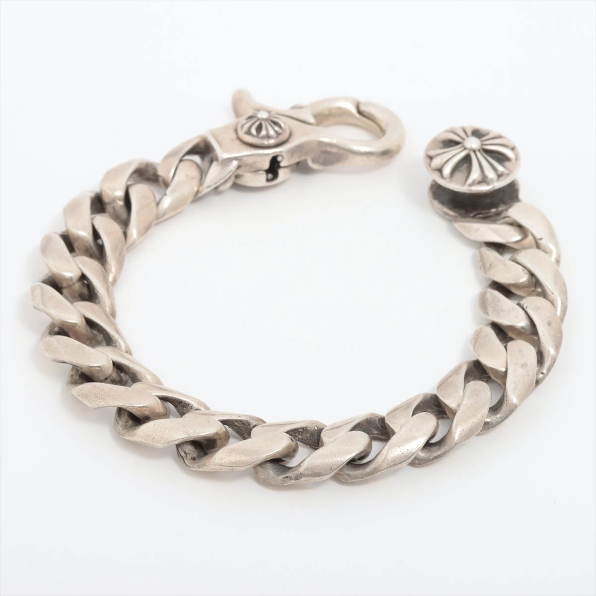 クロムハーツ925ブレスレット 銀座店］CHROME HEARTS クロムハーツ SV925 バレル ブレスレット
