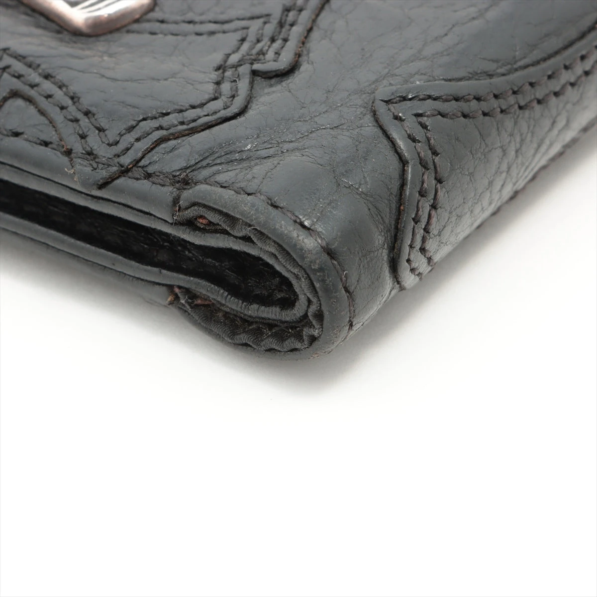 クロムハーツ クロスパッチ長財布 確実正規品 CHROME HEARTS クロムハーツ 財布 長財布 クロスパッチ