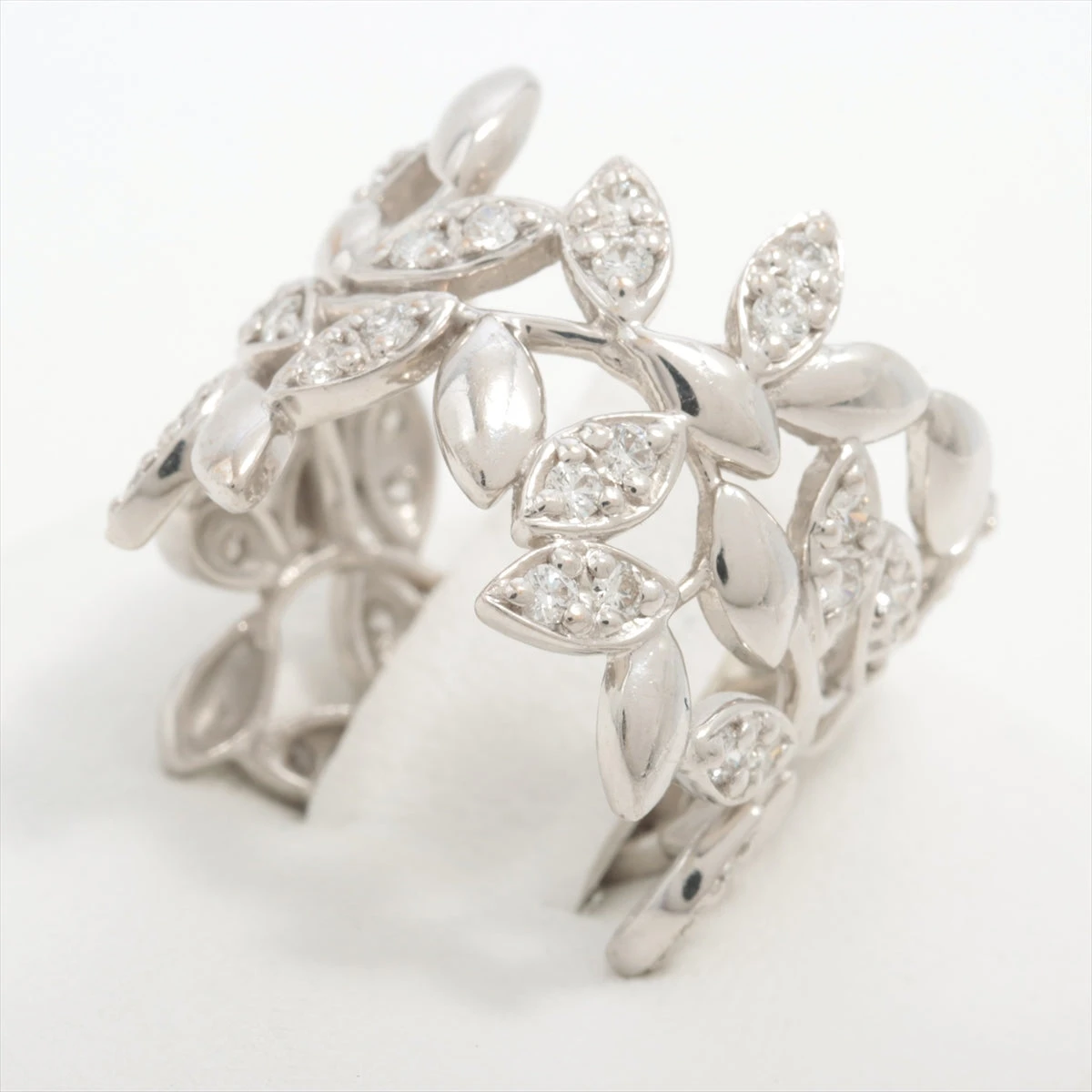 【新品仕上げ済】ティファニー オリーブ リーフ バンド リング 中古・古着通販】Tiffany & Co. (ティファニー) オリーブ リーフ