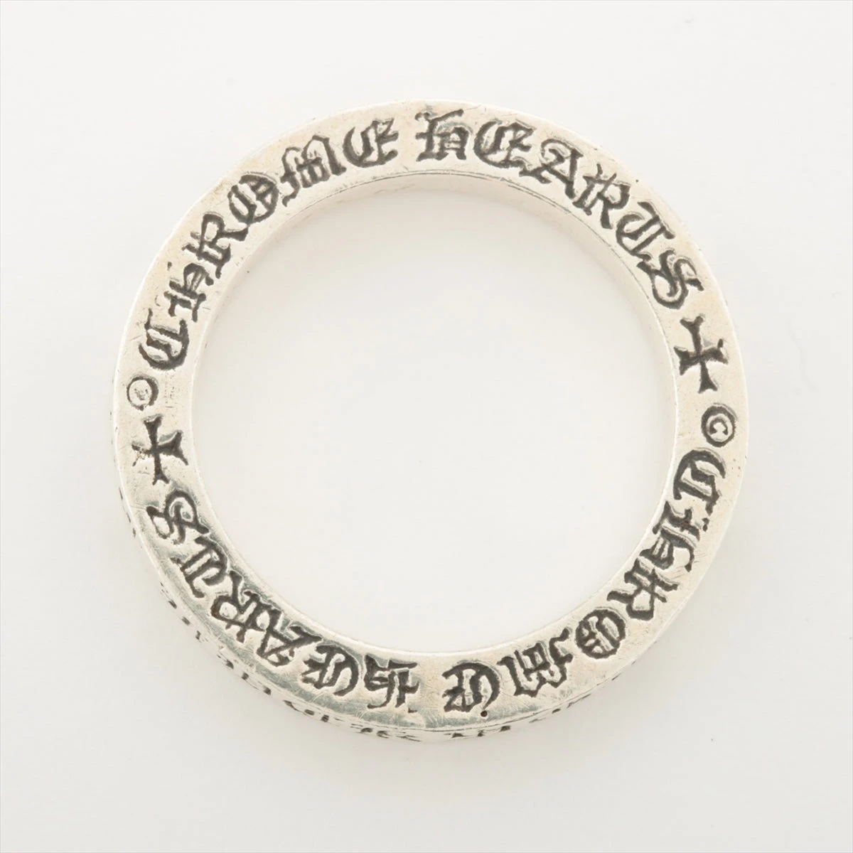 クロムハーツ スペーサーリング FUCK YOU 3mm リング 925 5.8g NYC限定 