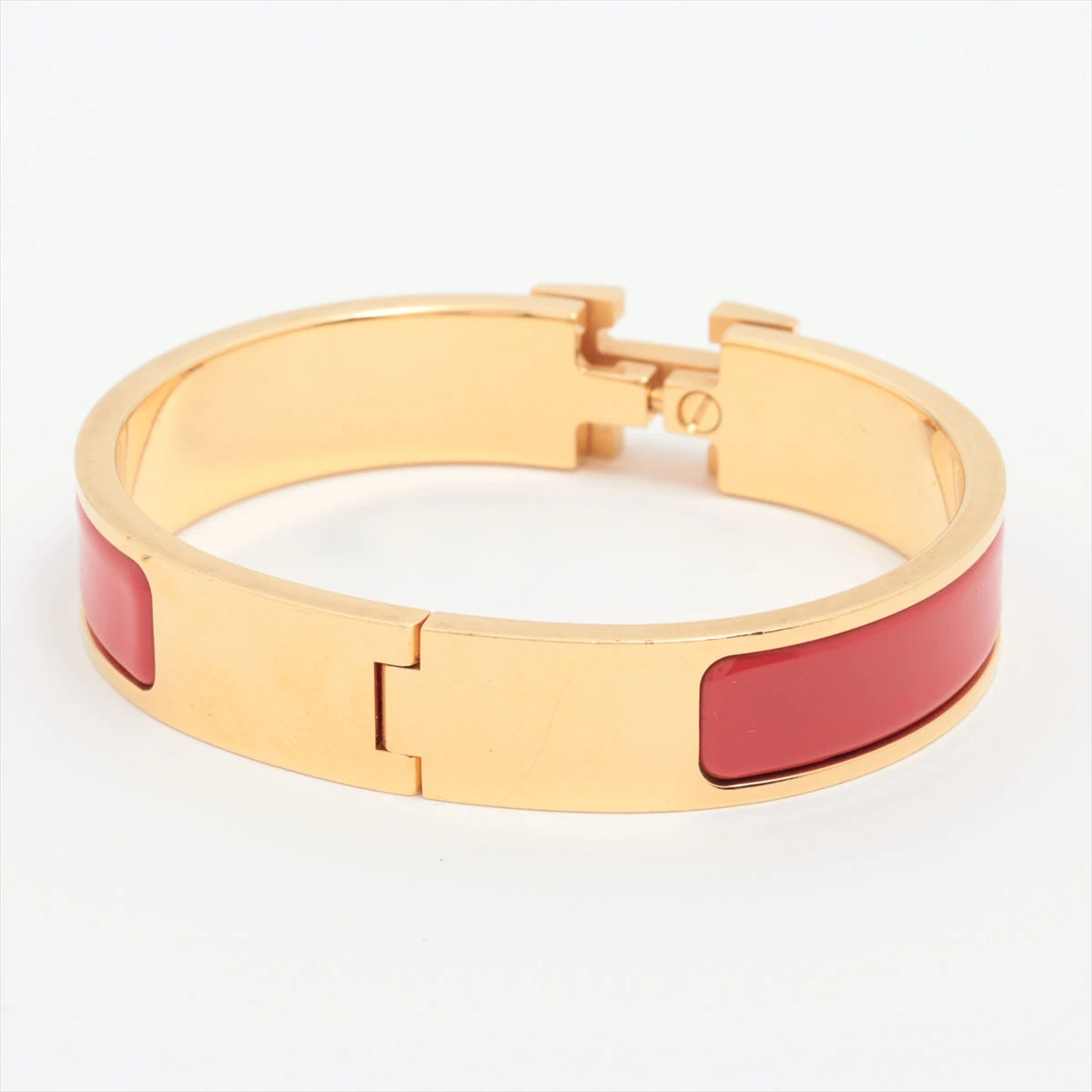 HERMES バングル レッド クリッククラックPM 楽天市場】エルメス HERMES レッド クリッククラック PM レッド