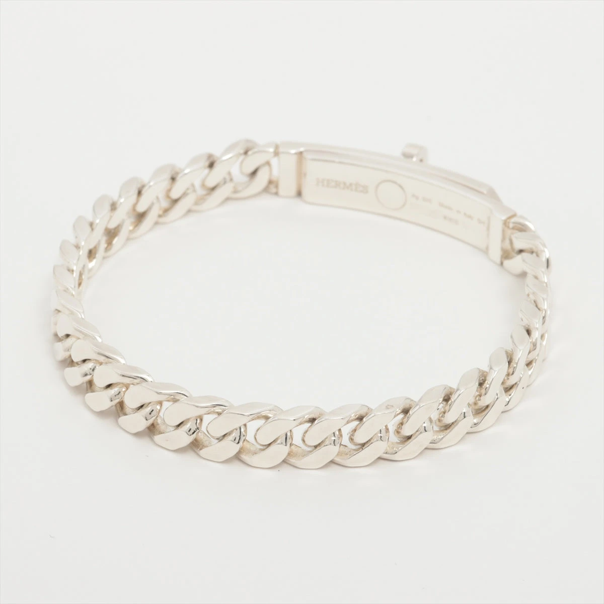 エルメス ケリーグルメット ブレスレット SH 925 17.8g シルバー