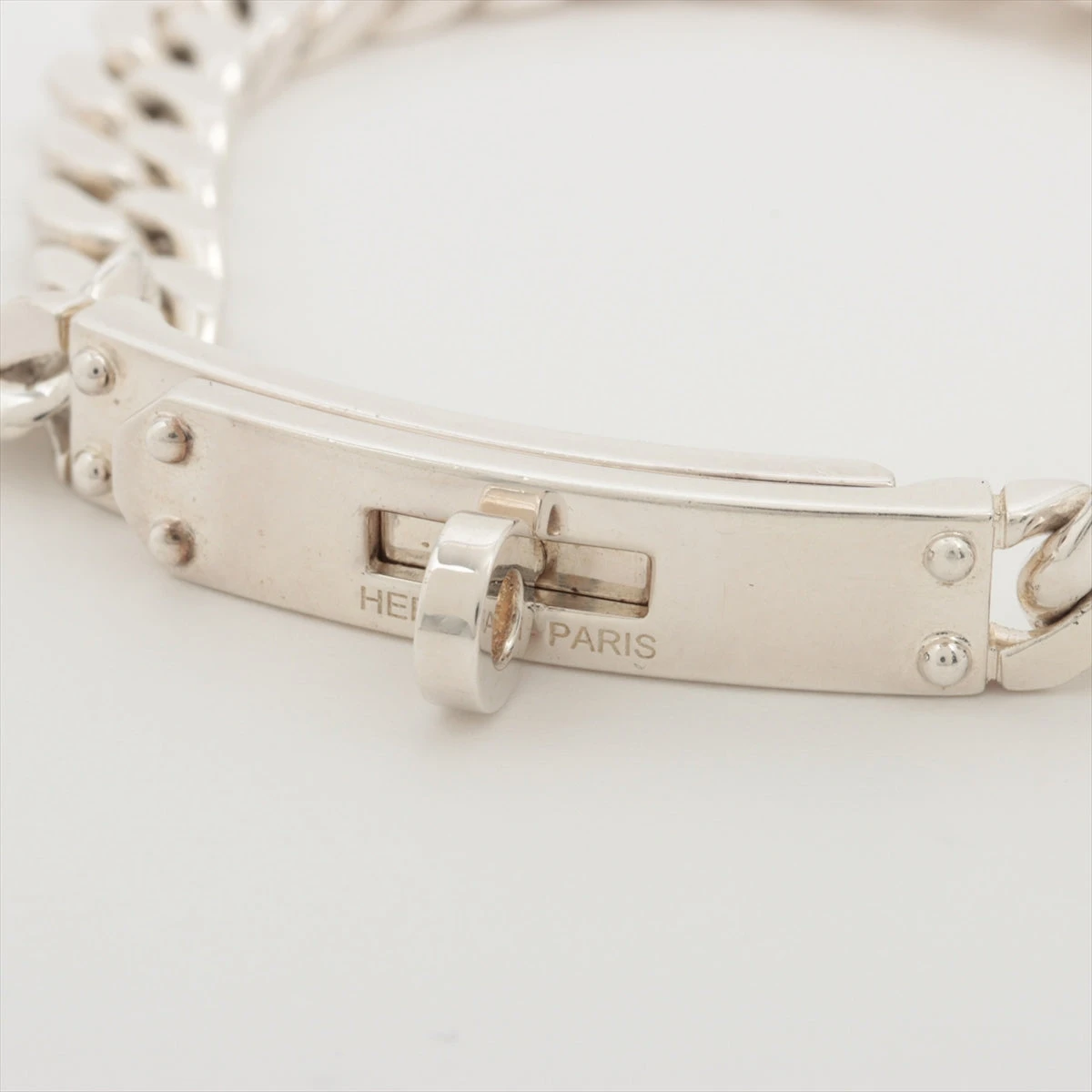エルメス ケリーグルメット ブレスレット SH 925 17.8g シルバー