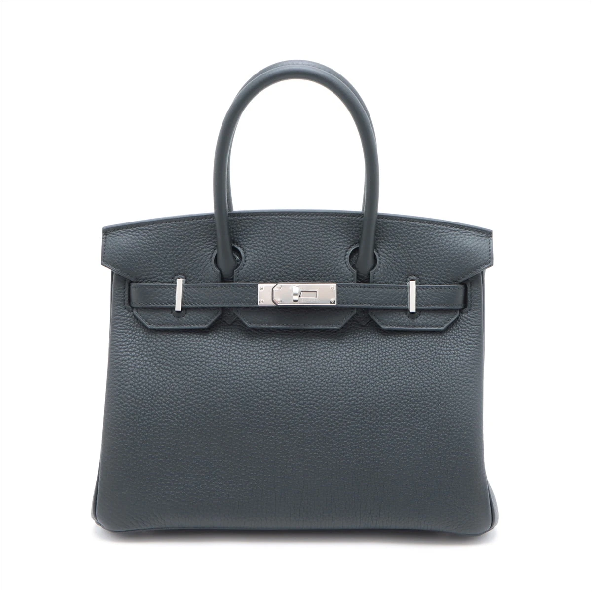 エルメス バーキン30 トゴ ブラック シルバー金具 B:2023年