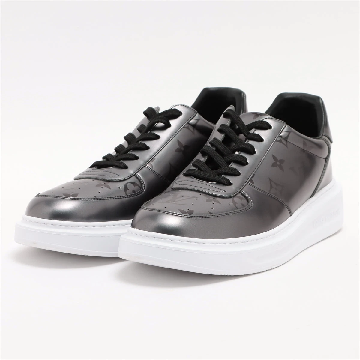 ヴィトン ビバリーヒルズライン 21年 レザー スニーカー 7 1/2