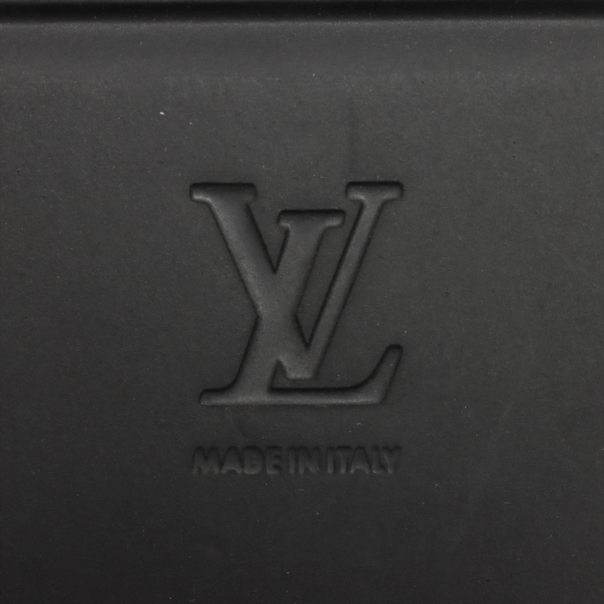 ヴィトン 22年 レザー ミュール 7 メンズ ブラック LVイージー