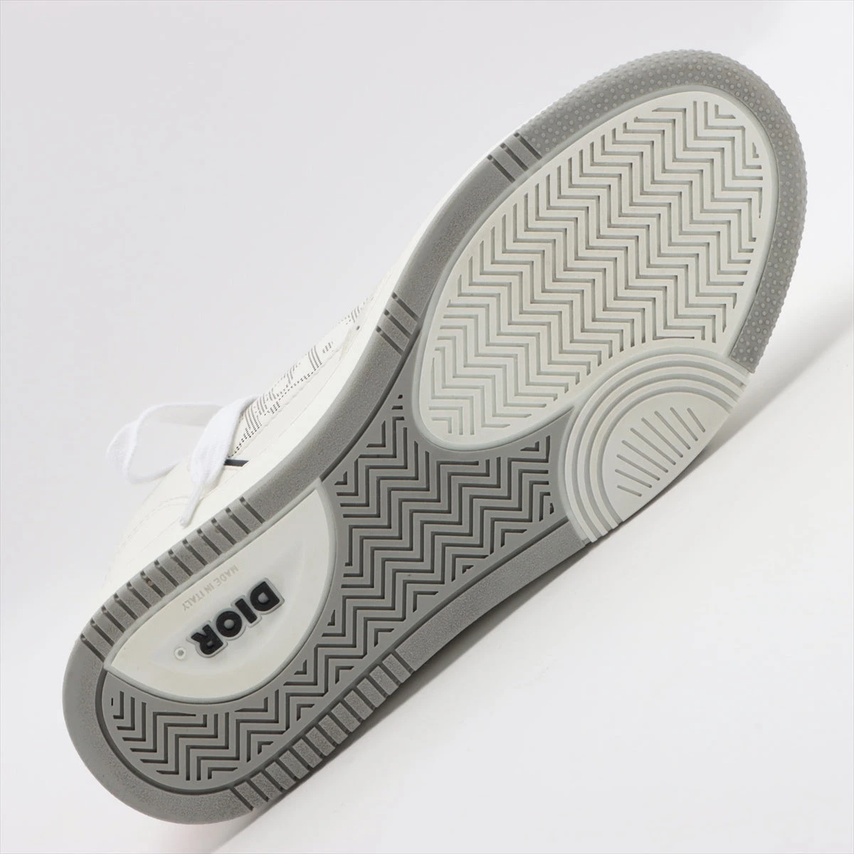 ディオール×ショーン・ステューシー レザー スニーカー 40