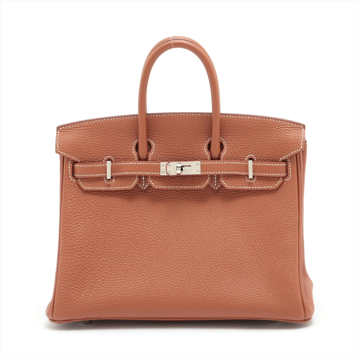 【個包装】エルメス バーキン25 トゴ ゴールド シルバー金具 C:2018年