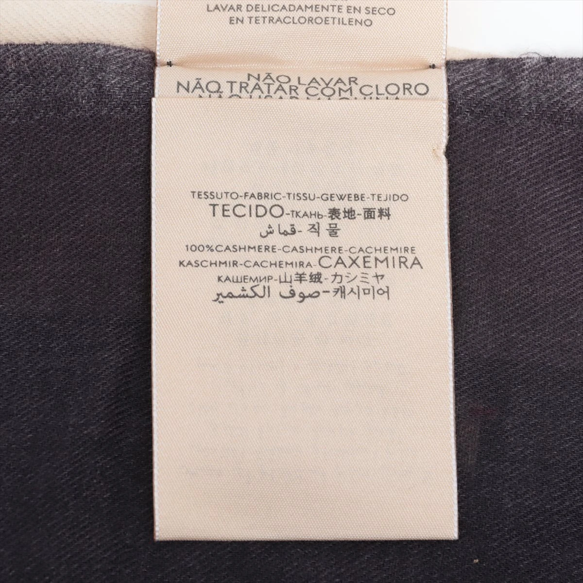 グッチ×ヒグチユウコ ストール カシミヤ ベージュ×ネイビー 日本限定