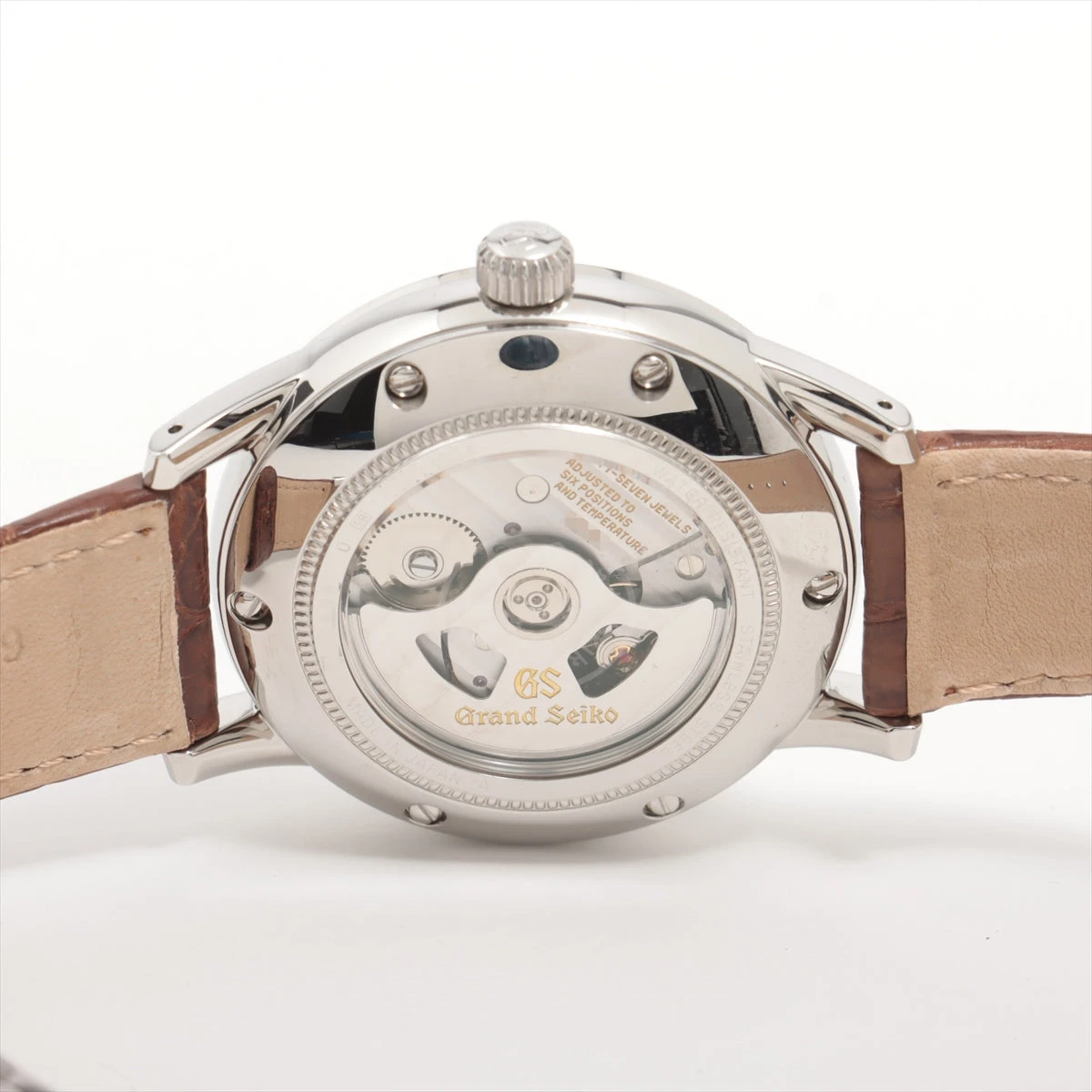 グランドセイコー メカニカル ハイビート GMT SBGJ017 SS×革 AT 