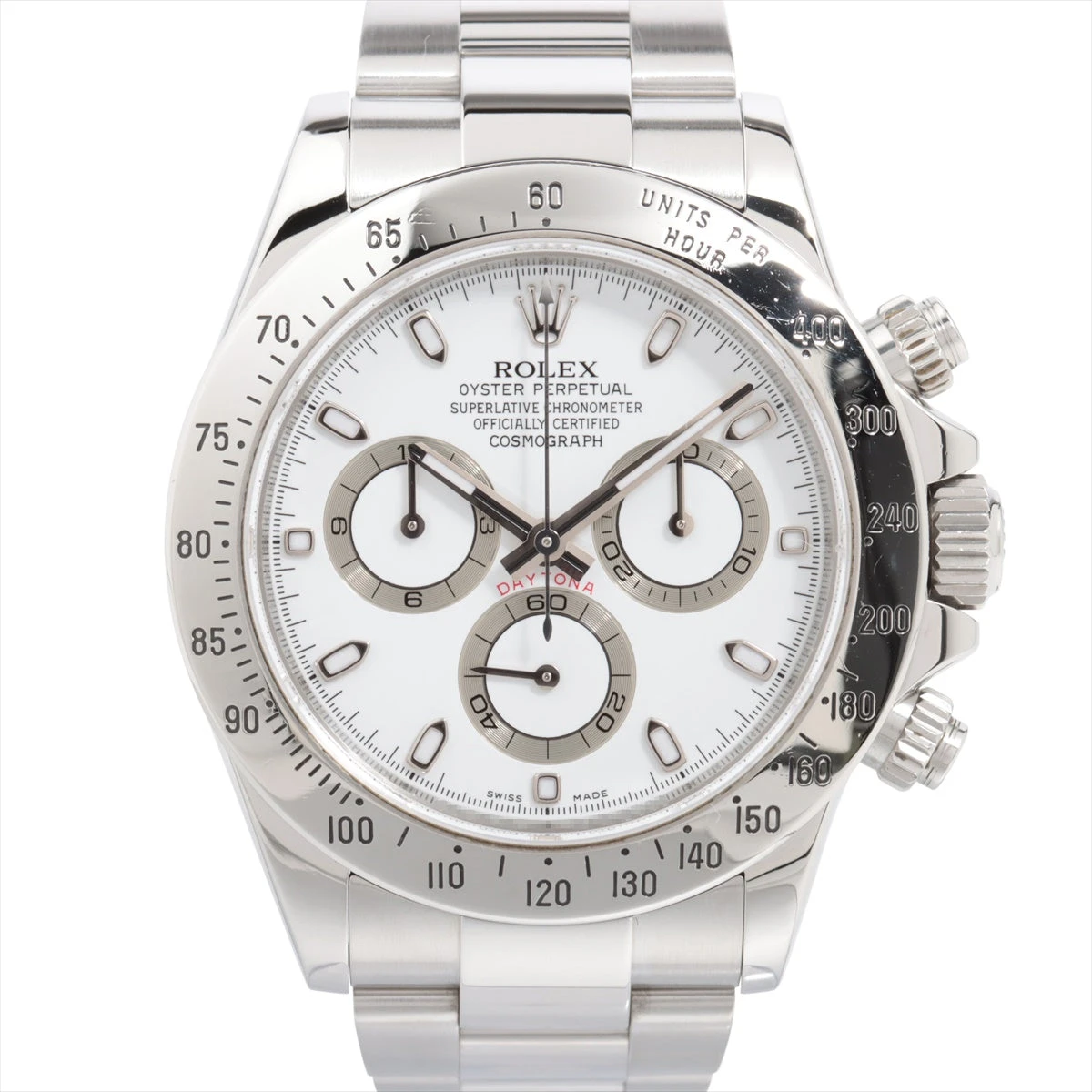 ロレックス デイトナ 116520 SS AT 白文字盤 あまりごま3