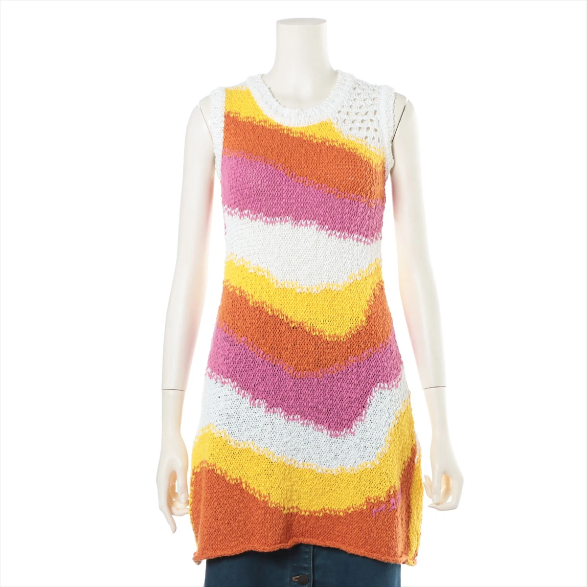 【美品】マルニ　MARNI ノースリーブワンピース　ポケット　ウール 3042002284740141_01_601.jpeg