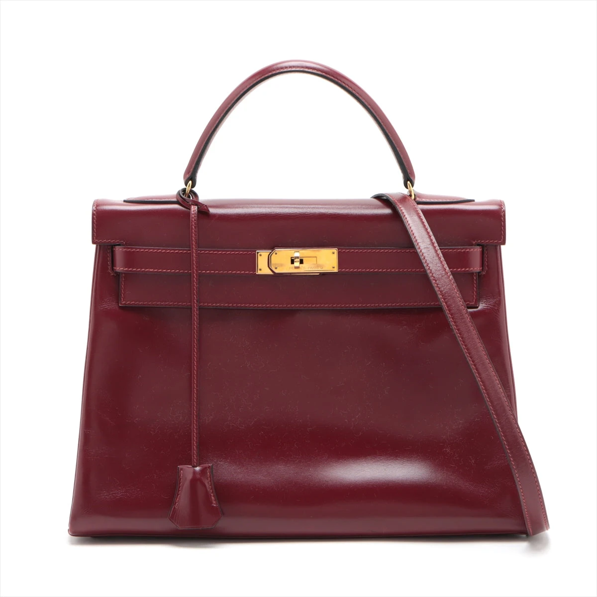 美品 HERMES エルメス ゴールド金具 レザーグローブ 手袋 ケリー 赤 ケリー20 赤系/ゴールド金具 ボックスカーフ HERMES エルメス