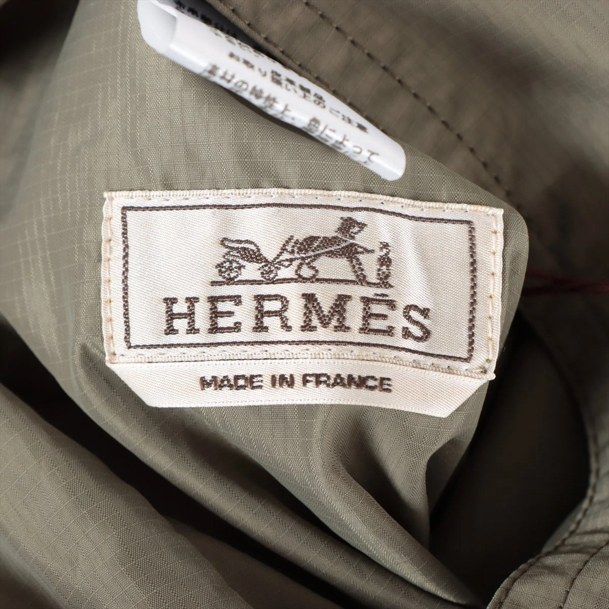 ら*く様 エルメス HERMES ベージュ ジャケット 48 HERMES(エルメス) リネンテーラードジャケット ベージュ サイズ