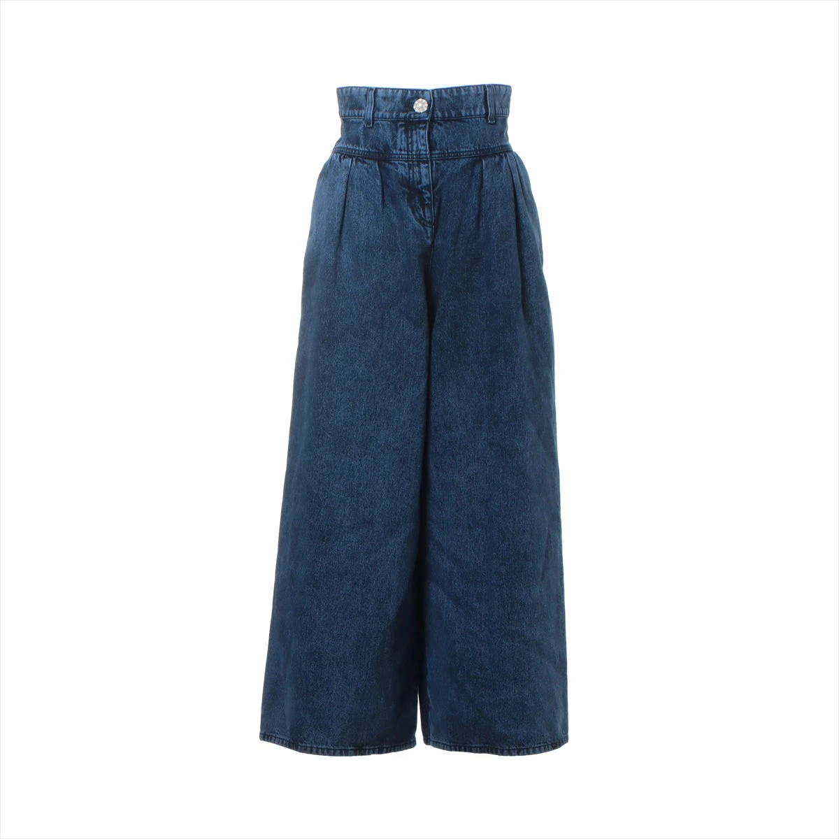 シャネルジーンズ Jeans - Embroidered denim, blue — Fashion | CHANEL