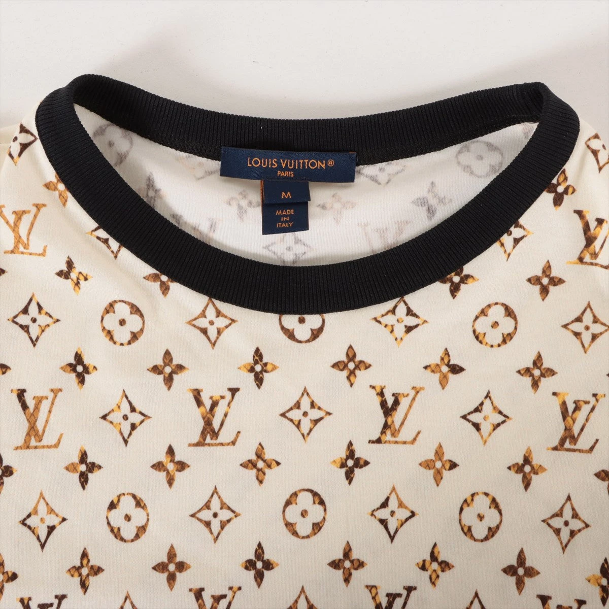 23SS LOUIS VUITTON ルイヴィトン モノグラムパイソン Tシャツ