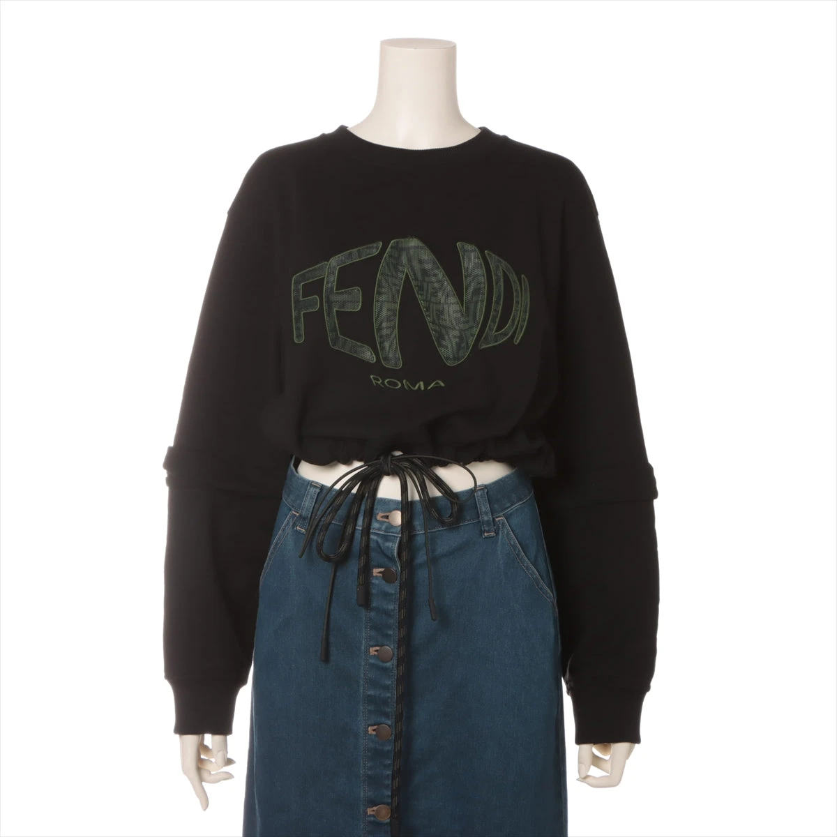 FENDI ブラック スウェット XS FENDI ブラック スウェット XS （XS以下 FENDI(フェンディ