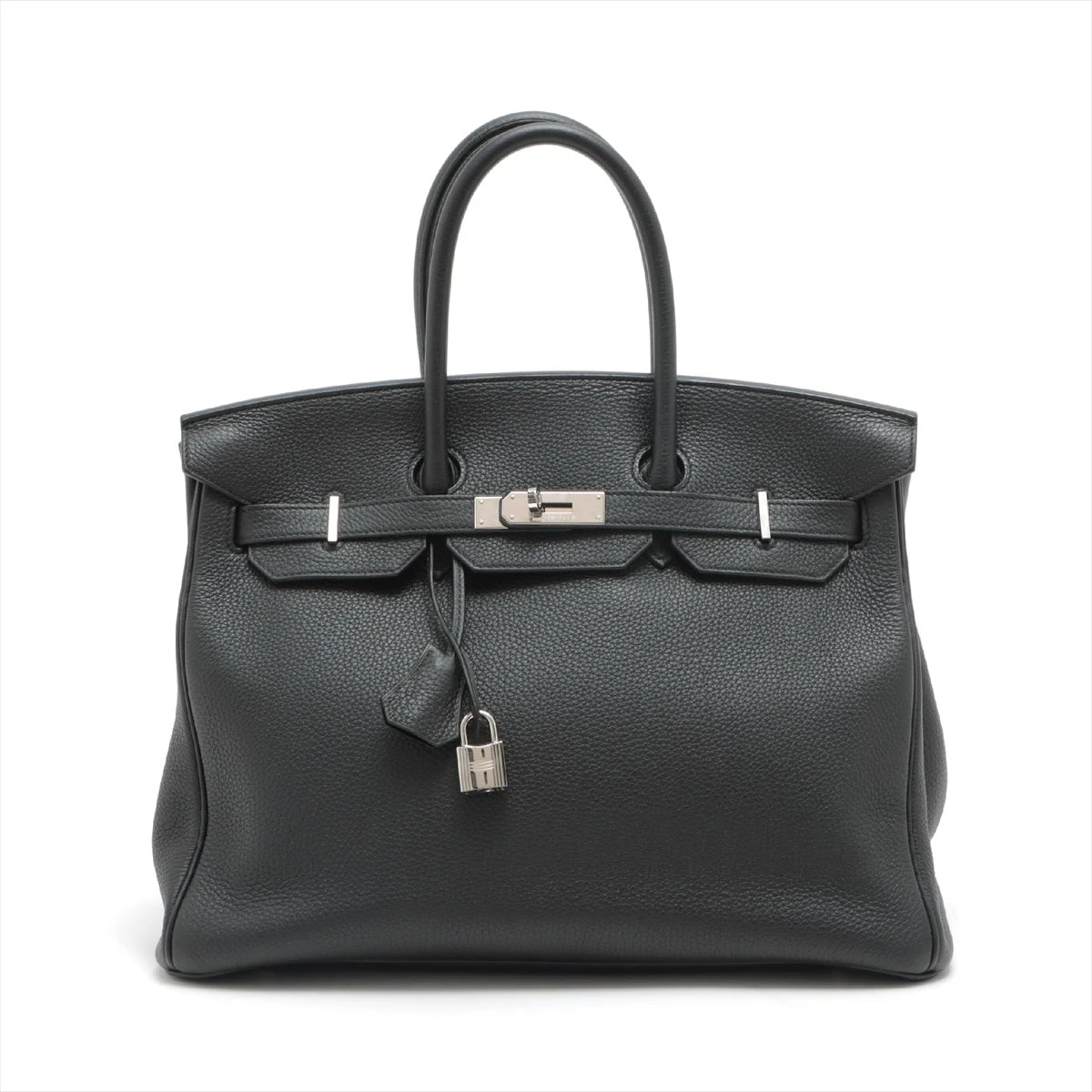 エルメス バーキン35 トゴ ブラック シルバー金具 Y:2020年