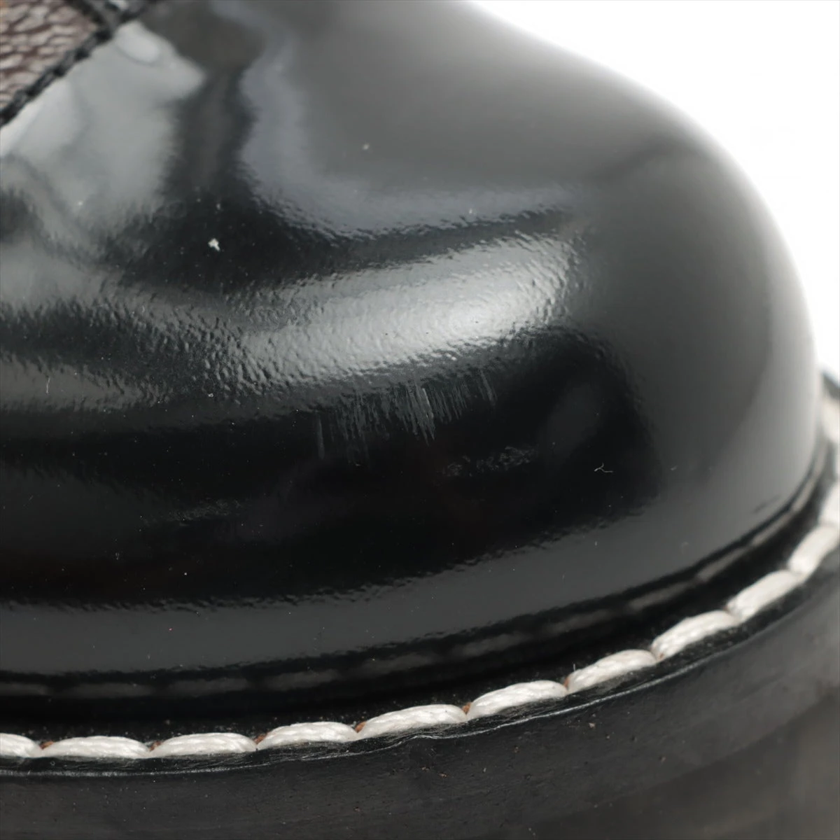 ヴィトン スタートレイルライン 22年 PVC×レザー ショートブーツ 35