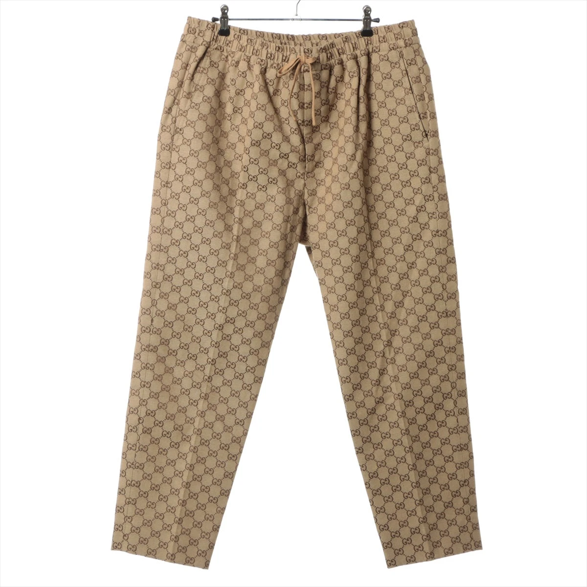 グッチ コットン パンツ 44 メンズ ブルー 644132 コーデュロイ