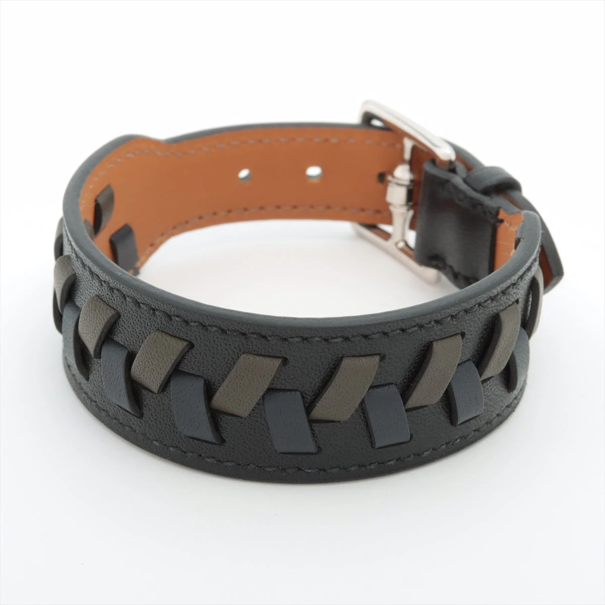 【美品】エルメス ブレスレット ユリス ヴォースウィフト T4 黒 12M66 HERMES エルメス ブレスレット ユリス ヴォースウィフト
