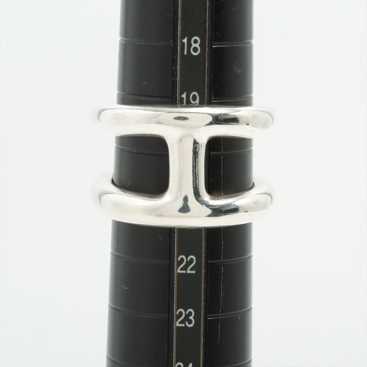 エルメス オスモズGM リング 61 925 17.4g シルバー A2257956｜中古