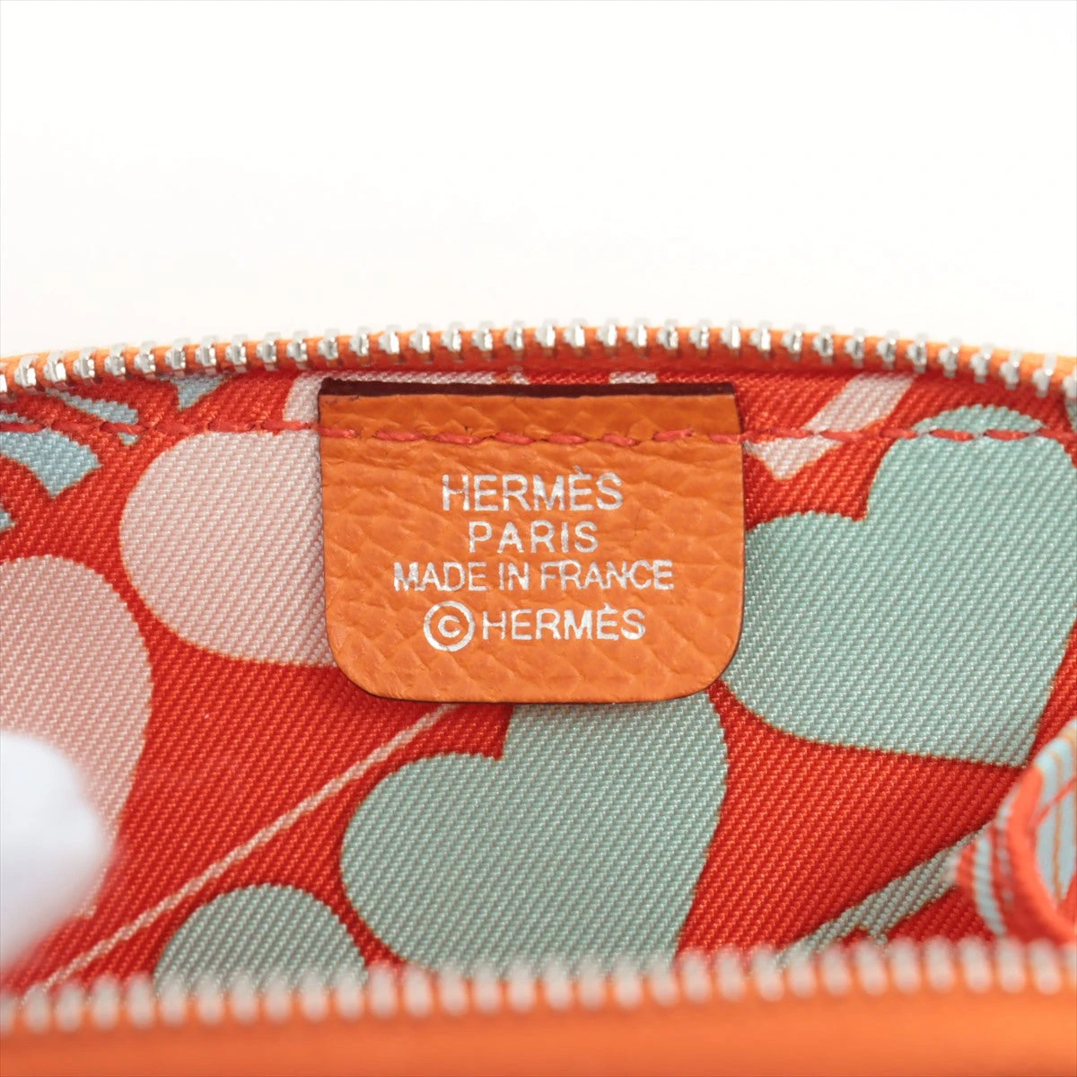 HERMES　入手困難　シルクイン　ヴォー・エプソン　コインパース　オレンジ エルメス アザップミニ シルクイン ヴォーエプソン コインケース