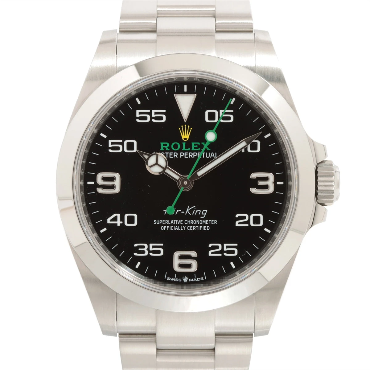 ロレックス エアキング 126900 SS AT 黒文字盤 あまりごま2