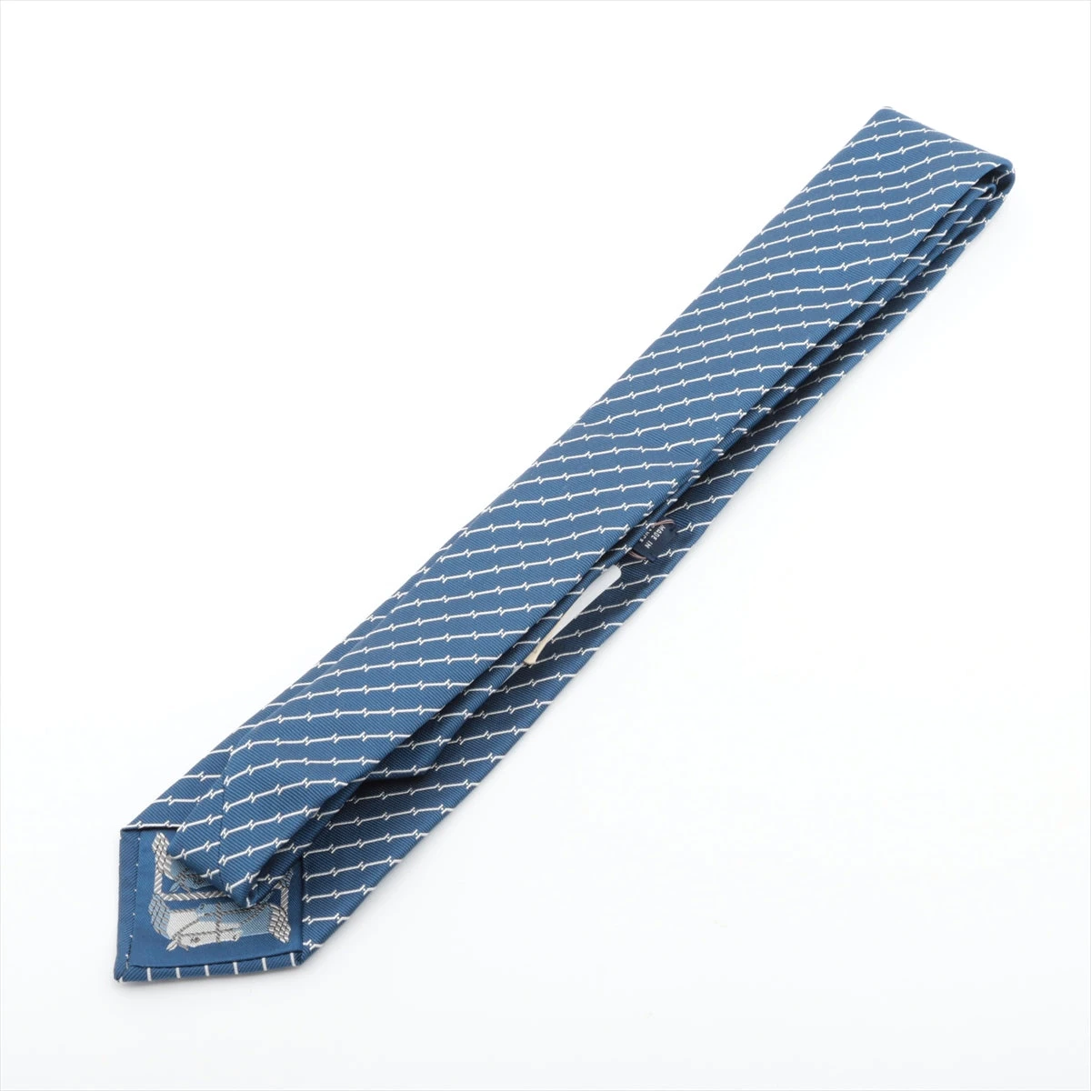 エルメス Hermes HERMES ネクタイ TIE 7cm フランス製 シルク