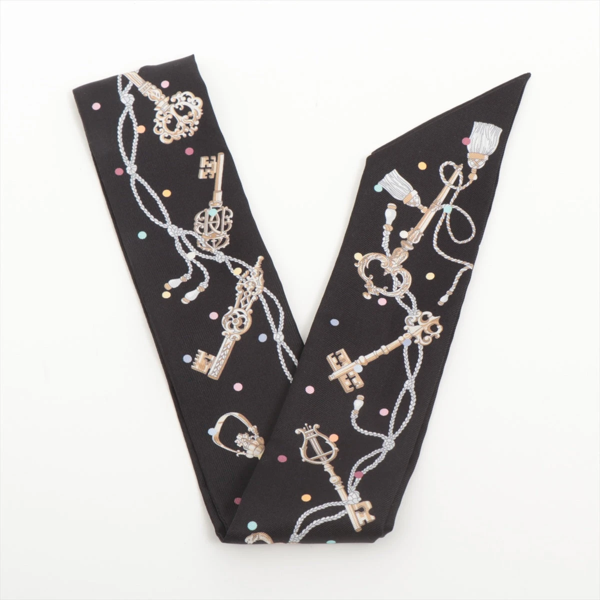 エルメス　ツイリー　LES CLES A POIS Amazon | [エルメス] ツイリー Les Cles a Pois レクレアポア