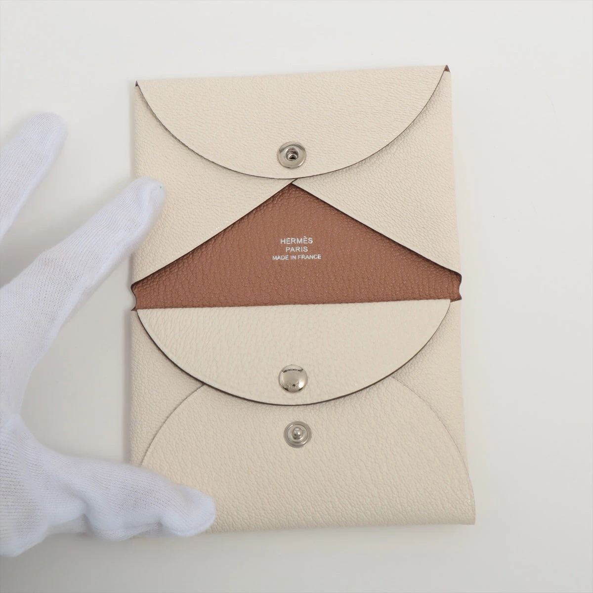 HERMES エルメス コインケース CALVI DUO VERSO カルヴィ デュオ