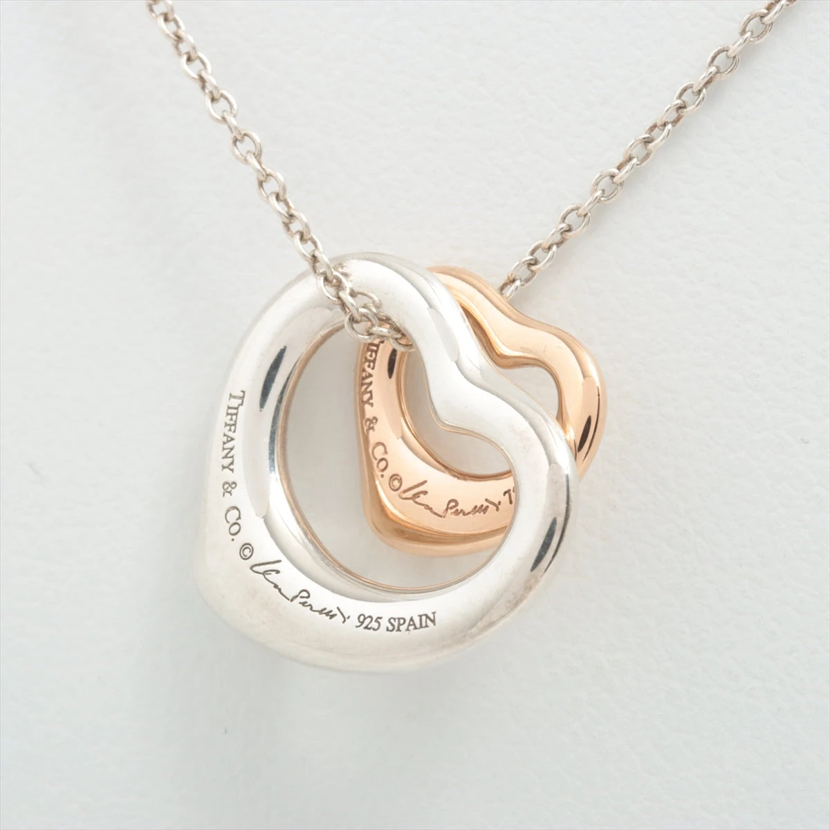 【Tiffany&co】ダブルオープンハート シルバー×ピンクゴールドネックレス Amazon | ネックレス ティファニー ローズゴールド シルバー