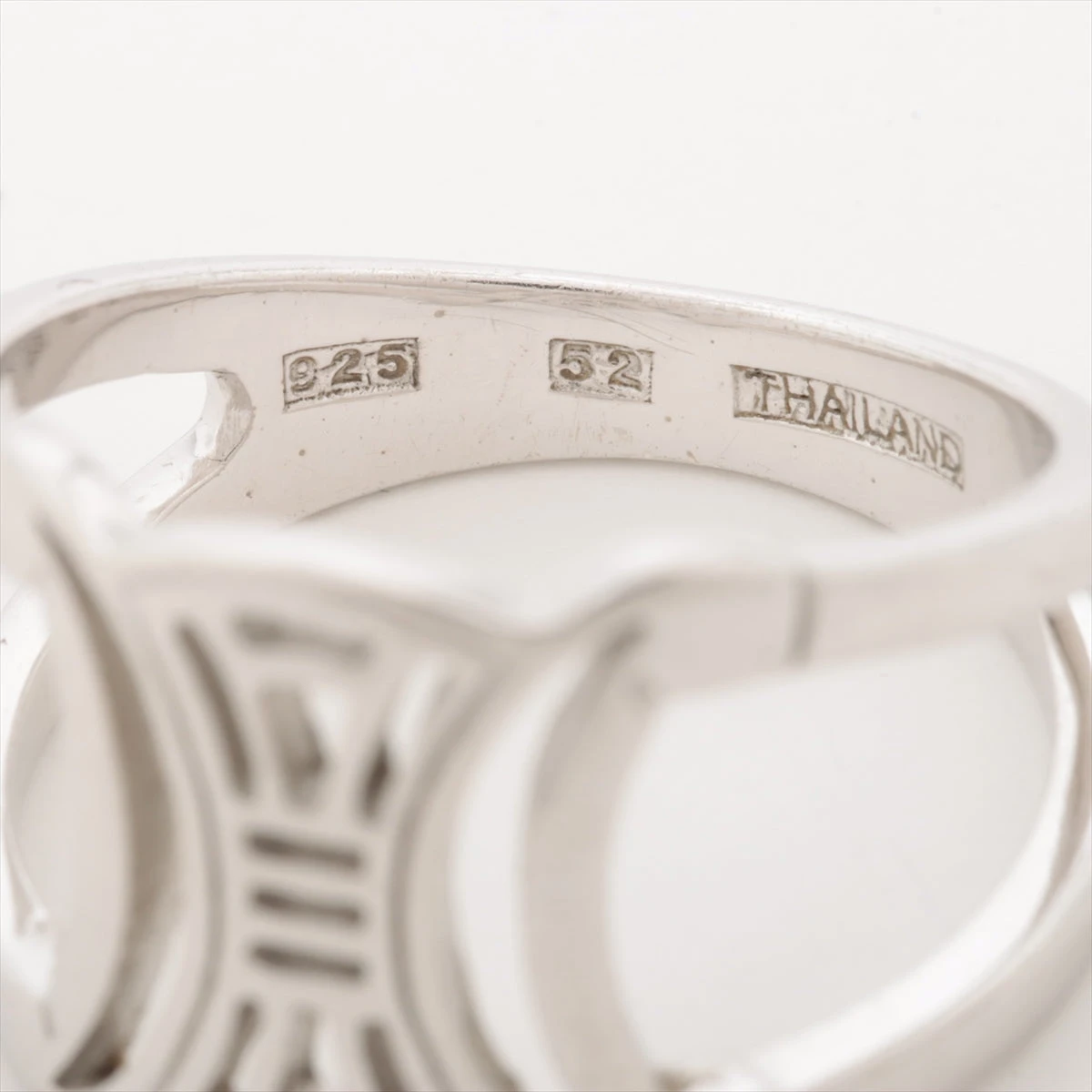 セリーヌ マカダム リング 925 3.2g シルバー A2276239|中古 セリーヌ マカダム リング 925 3.2g シルバー A2276239|中古