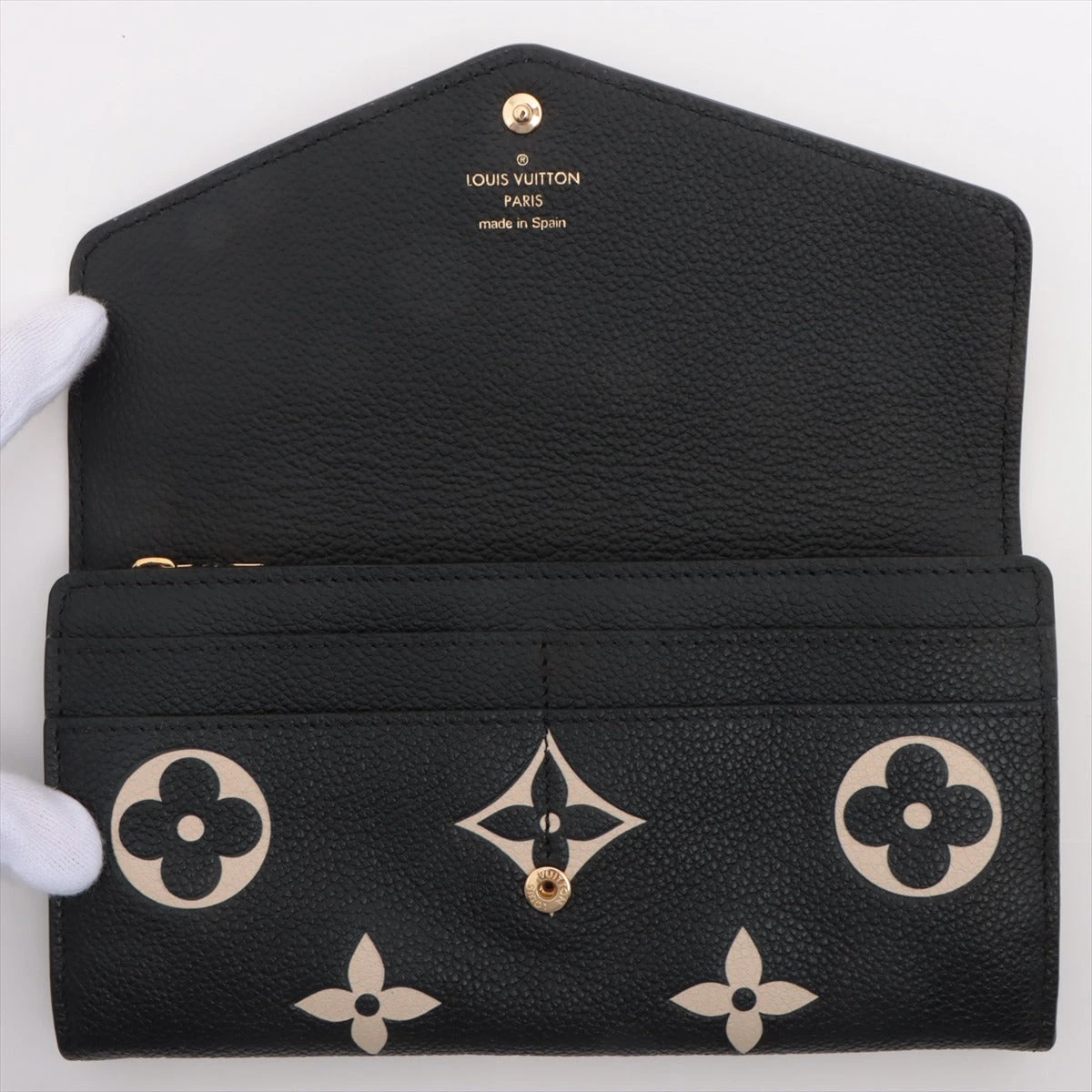 ヴィトン バイカラー モノグラム アンプラント ポルトフォイユサラ  