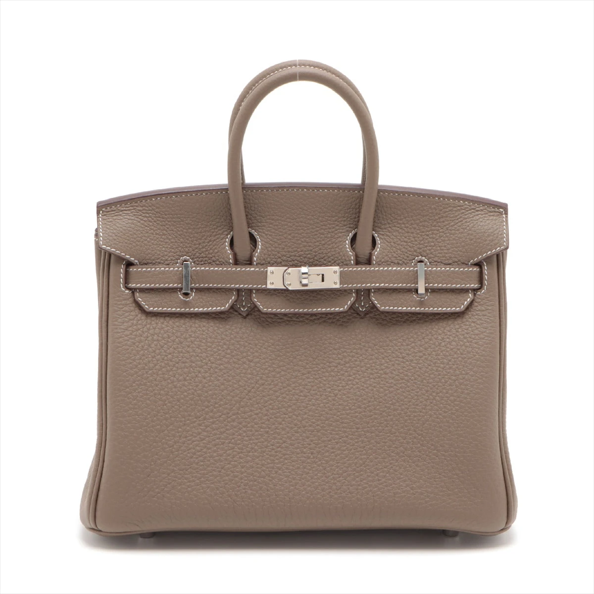 【厚手トリヨンが上質♪】HERMES キャバセリエ パールグレー HERMES エルメス カバセリエ31 エトゥープ トリヨンクレマンス Z