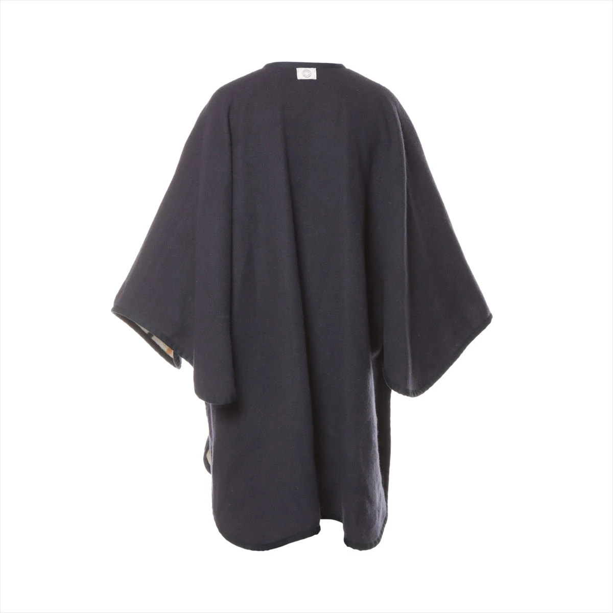 エルメス ウール×カシミヤ ポンチョ サイズ表記なし レディース