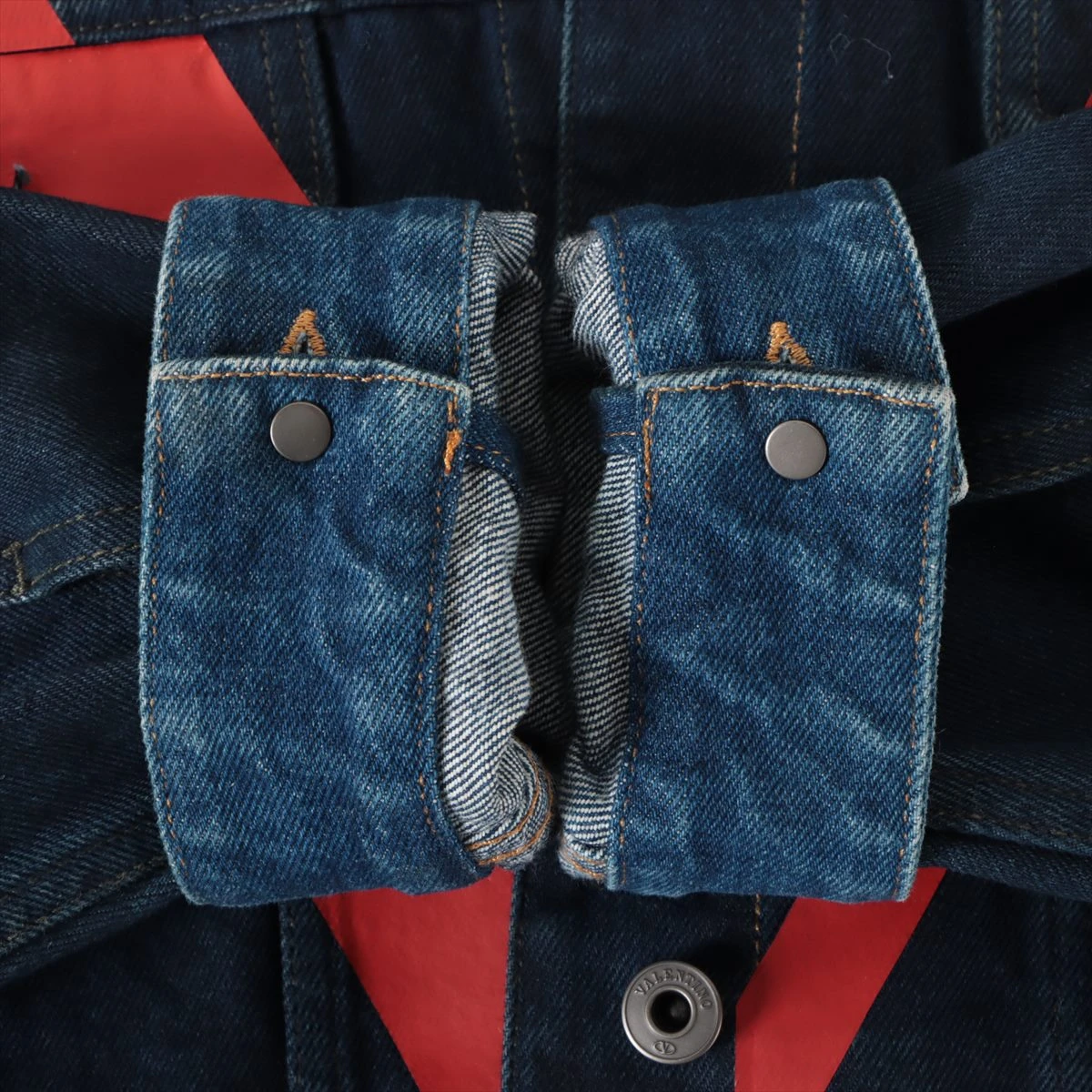 ヴァレンティノ コットン×ポリエステル デニムジャケット 36