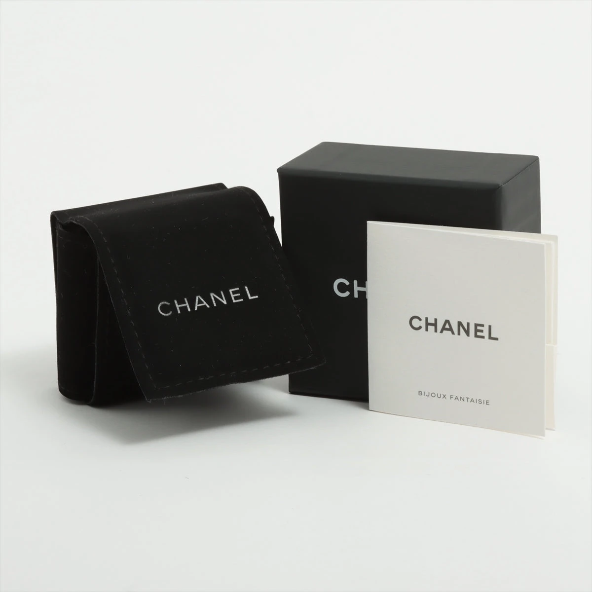 シャネル ココマーク ハート F23C ピアス(両耳用) GP×ラインストーン