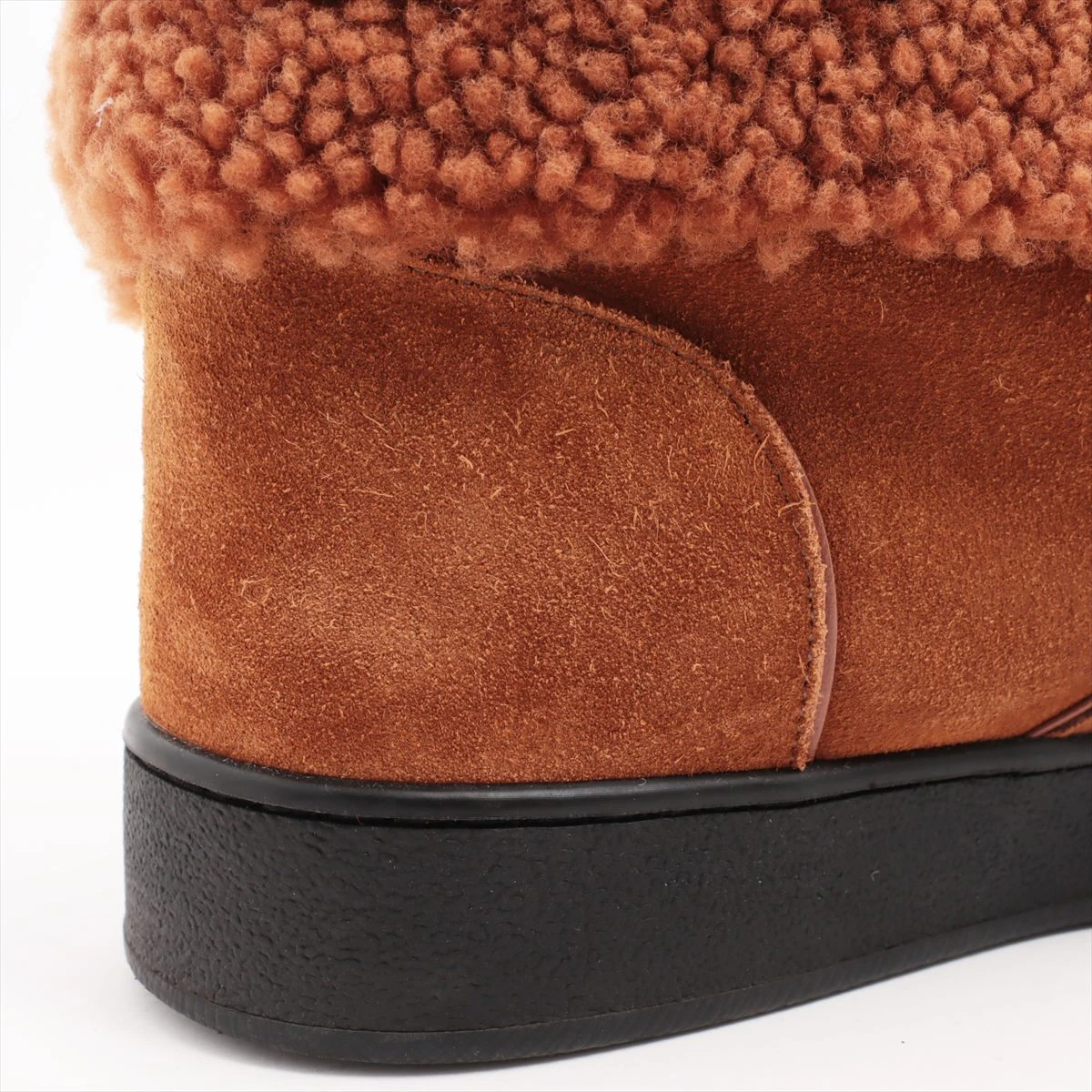 ヴィトン スノードロップライン 20年 スエード ショートブーツ 37