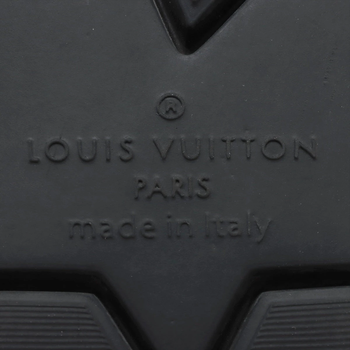 ヴィトン ファストレーンライン ニット スニーカー 6 メンズ ブラック